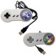 Control Retro Clásico Super Nintendo Snes Usb Para Pc - Envío Gratuito