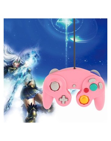 EH Nintendo GameCube Wii Joystick Game Pad Controller -Rosa - Envío Gratuito