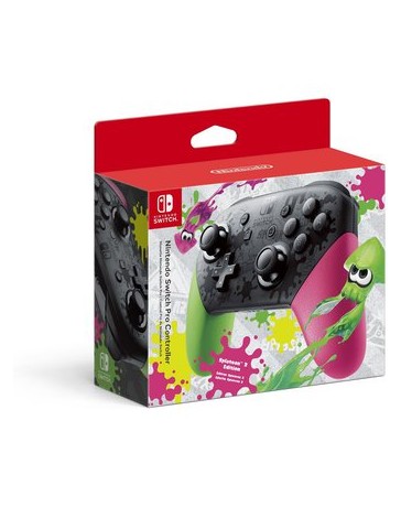 Nintendo Switch Pro Controller Edición Splatoon 2 - Envío Gratuito