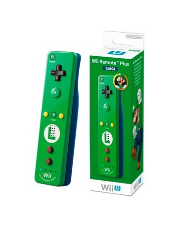 Nuevo Control Wii Remote Plus Edición Luigi WII U - Envío Gratuito