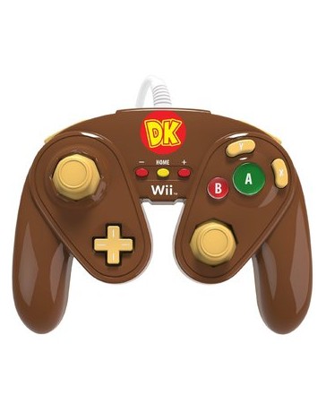 Control PDP Alambrico Fight Pad Wii U - Donkey Kong - Envío Gratuito