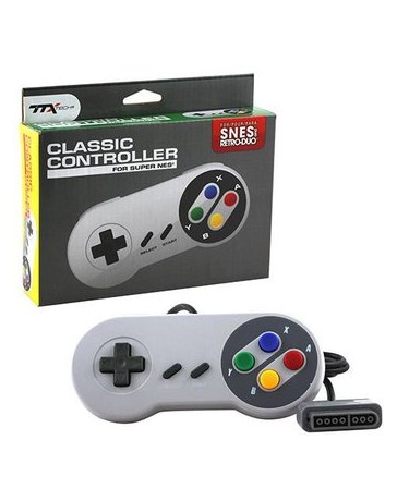 Control Clasico para Super Nintendo SNES Estilo - Envío Gratuito