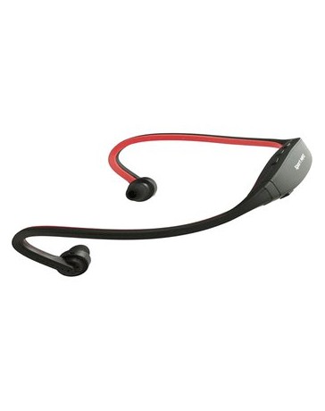 1pc USB Casco Auriculares Deporte Reproductor MP3 ROJO - Envío Gratuito