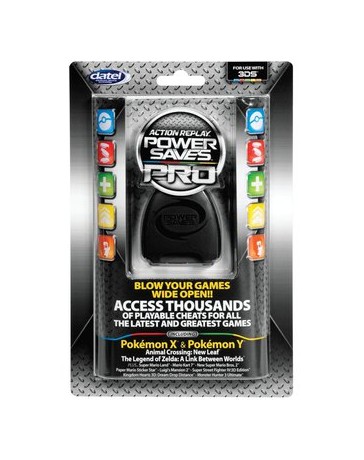 Action Replay Power Saves Pro Nintendo 3ds 2ds Pokemon X/y - Envío Gratuito