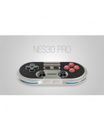 Control 8BITDO NES30 Pro Inalambrico Con Bluetooth - Blanco - Envío Gratuito