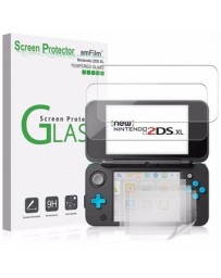 Amfilm Protector De Pantalla Para Nintendo 2ds Xl 2 Parte - Envío Gratuito