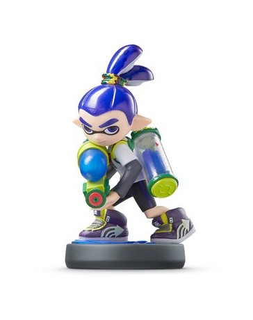 Figura Amiibo Inkling Boy Serie Splatoon Nintendo Wii U - Envío Gratuito