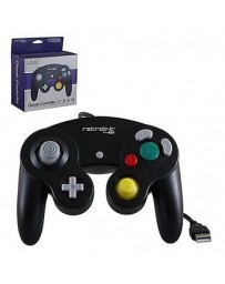 Nuevo Control Retro Link GameCube Entrada USB Juega en PC- Negro - Envío Gratuito