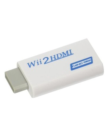 Adaptador A HDMI 1080 P Compatible Con Wii - Envío Gratuito