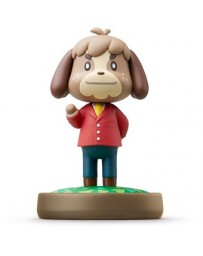 Figura Amiibo Digby Serie Animal Crossing Nintendo Wii U - Envío Gratuito