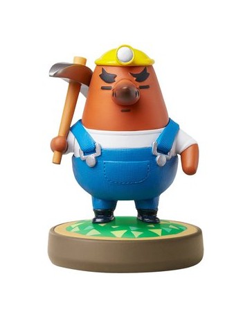 Figura Amiibo Mr. Resetti Animal Crossing Nintendo Wii U - Envío Gratuito