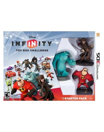 Set 3 Figuras Disney Infinity Nintendo 3DS Ibushak Gaming - Envío Gratuito