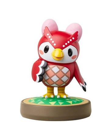 Figura Amiibo Celeste Serie Animal Crossing Nintendo Wii U - Envío Gratuito