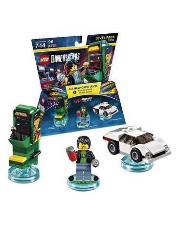 Figuras Lego Dimensions Retro Gamer Acc Ibushak Gaming - Envío Gratuito