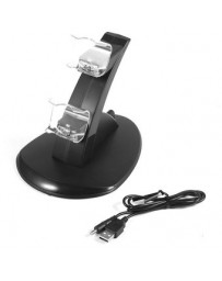 USB LED Charging Dock Station Stand for Dual Playstation 4 - Envío Gratuito