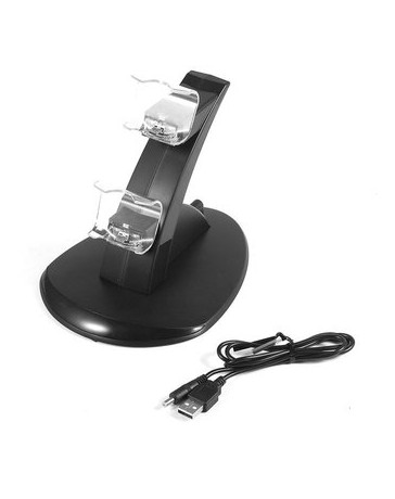 USB LED Charging Dock Station Stand for Dual Playstation 4 - Envío Gratuito