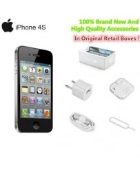 Celular Mejor Smartphone Libre iPhone 4s A1387 3G 16GB iOS 5 Dual Core-Negro - Envío Gratuito