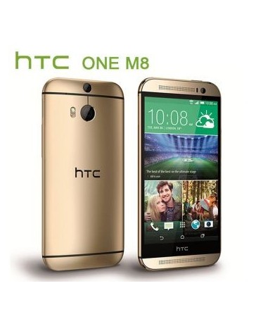 Smartphone Libre HTC One M8 (4G Android Qualcomm Quad Core 32GB 5)Desbloqueado-Oro EU plug - Envío Gratuito