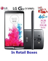 Smartphone Libre LG G3 VS985 (4G Android 4.4.2 Quad-core 32GB 5.5)Desbloqueado -Negro EU plug - Envío Gratuito