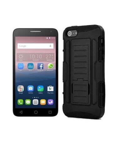 Funda uso Rudo Jyx Accesorios Alcatel Ot8050 Pixi 4 6 Robot - Negro - Envío Gratuito