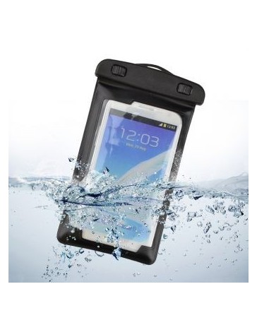 Funda Waterproof Sumergible Universal Samsung, iPhone, LG, Motorola -Negro - Envío Gratuito