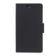 Cass Cuero with flip tarjeta de crédito Slot Funda Para Lenovo K5K5 PLUS (Black) - Envío Gratuito
