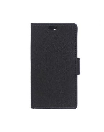 Cass Cuero with flip tarjeta de crédito Slot Funda Para Lenovo K5K5 PLUS (Black) - Envío Gratuito