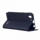Cass Cuero with flip tarjeta de crédito Slot Funda Para Lenovo K5K5 PLUS (Black) - Envío Gratuito