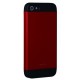 Funda Protectora Ozaki Wardrobe OC549BKRDBK para iPhone 55S Antiresbalante-Negro con Rojo - Envío Gratuito