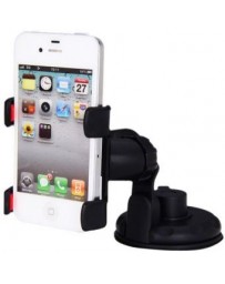 Sujetador Universal de Teléfono WF-363 para Carro-Negro con Rojo. - Envío Gratuito