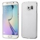 Funda Protector Case Transparente Samsung Galaxy S6 Edge G925-Marco Silver Lace - Envío Gratuito