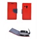 Funda Cartera Marca Mercury Goospery Fancy Diary para Galaxy Note 3 N9000 N9005 - Rojo con Azul Marino - Envío Gratuito