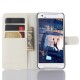 Flip Wallet Case with Built-in Card Slots, Premium PU Leather Wallet Cover Case for HTC One X9 Smartphone(White) - Envío Gratuit