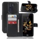 Flip  folio carpeta de cuero de la PU cubierta de la caja de la bolsa con las ranuras del soporte  Card para LG K8-Nergo - Envío