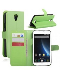 Monedero de cuero casos de teléfono con la cubierta del tirón del portatarjetas del soporte de Doogee X6  Doogee X6 - Envío Grat