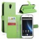 Monedero de cuero casos de teléfono con la cubierta del tirón del portatarjetas del soporte de Doogee X6  Doogee X6 - Envío Grat