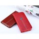 Magnetic Flip Cover Caja del Cuero Stand Wallet Leather Case for Samsung S6-Marrón - Envío Gratuito