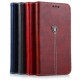 Magnetic Flip Cover Caja del Cuero Stand Wallet Leather Case for Samsung Note3 - Rojo-Marrón - Envío Gratuito