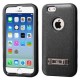 Funda Protector Apple Iphone 6 Mixto Negro con Pie Triple Layer - Envío Gratuito