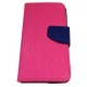 Funda Flip Mercury OHR Cell FUFLIPMERS5FU para Samsung S5-Fucsia - Envío Gratuito