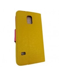 Funda Flip Mercury OHR Cell FUFLIPMERS5AMpara Samsung S5-Amarillo - Envío Gratuito