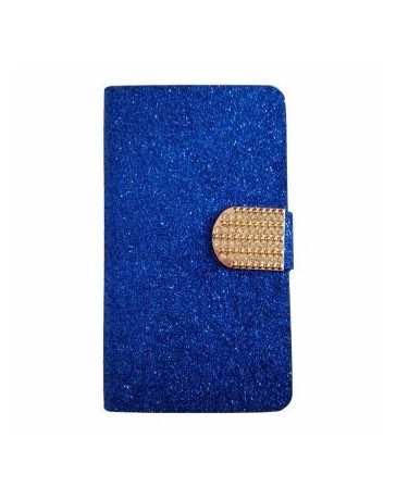 Funda Flip Glitter OHR Cell FUFLIPGLIL5XAZ para LG L5X-Azul - Envío Gratuito