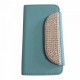 Funda Flip Diamond OHR Cell FUFLIPDIAOT6012AZ para ALCATEL OT6012IDOL MINI-Azul - Envío Gratuito