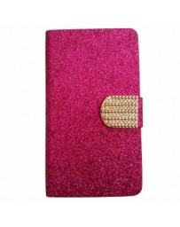 Funda Flip Glitter OHR Cell FUFLIPGLIMOTOXFU para MOTO X-Fucsia - Envío Gratuito