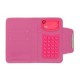 Funda Flip Universal Elegante OHR Cell FUFLIPUNI5FU para Smartphone 5a 5.5 - Fucsia - Envío Gratuito