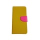 Funda Flip Mercury OHR Cell FUFLIPMERIPHN4AM para iPhone 4 -Amarillo - Envío Gratuito