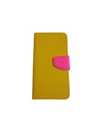 Funda Flip Mercury OHR Cell FUFLIPMERIPHN4AM para iPhone 4 -Amarillo - Envío Gratuito