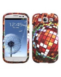 Funda Protector Samsung Galaxy SIII Bola Mosaico - Envío Gratuito