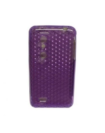 Funda TPU Lila LG Optimus 3D P920 - Envío Gratuito