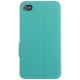 Funda OEM con Soporte para iPhone 44S-Azul. - Envío Gratuito